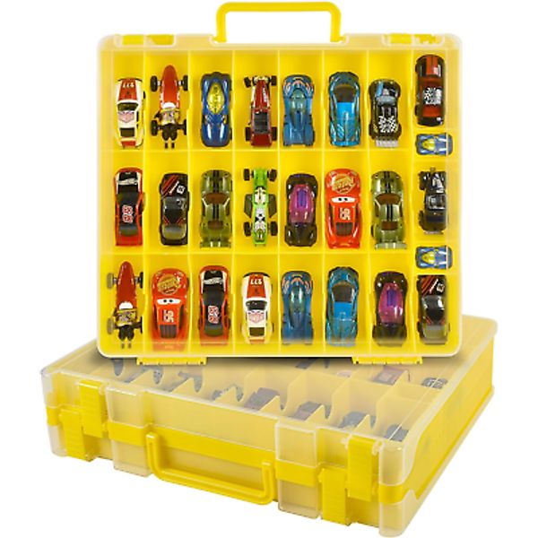 Toy Car Storage Organizer Case Compatible with Hot Wheels/For Matchbox Cars Disp