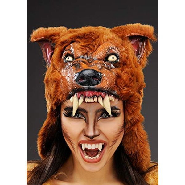 Creative Collection Co. Deluxe Brown Werewolf Mask Headpiece