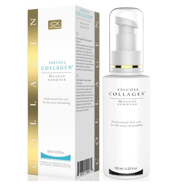 Oil Free Cleansing Anti Aging Collagen Makeup Remover with Vitamin F -120 ml