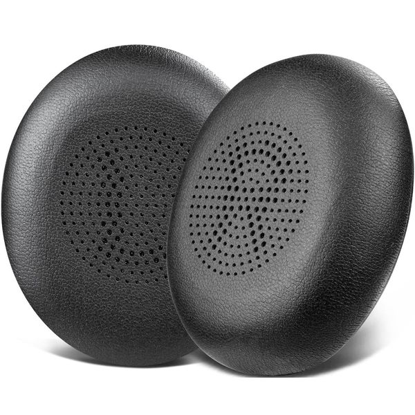 SOULWIT Earpads Replacement for Jabra Evolve2 65 (65MS 65UC USB)/Evolve2 40 (40UC 40MS USB)/Elite 45h On-Ear Wireless Headset, Ear Pads Cushions with Softer Protein Leather