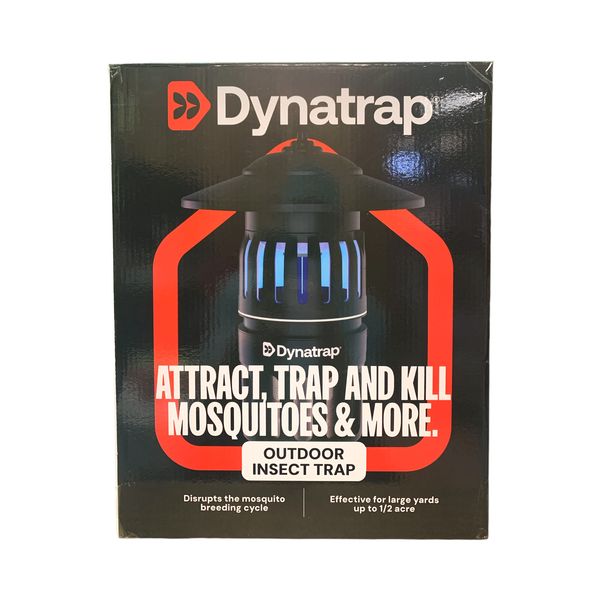 DynaTrap Half-Acre Outdoor UV Mosquito and Insect Trap (Black)