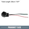 A ABSOPRO 3157 Bulb Socket Harness Wire for LED Brake Turn Signal Lights