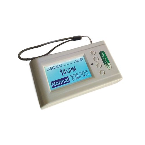 GQ GMC-500Plus Geiger Counter Nuclear Radiation Detector Monitor Dosimeter, White