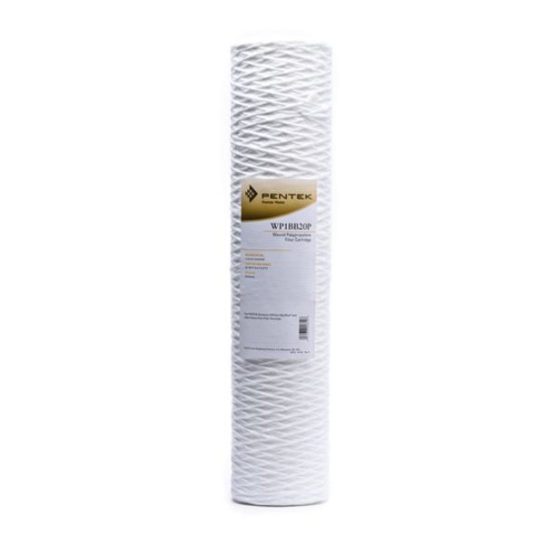 Pentek WP1BB20P 1 Micron Whole House BB 20 Inch String Wound Sediment Filter