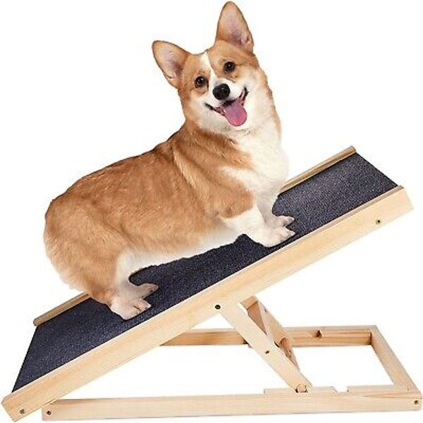 The Perfect Way to Help Your Pet: Height-Adjustable Dog Ramp Steps