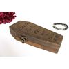 Coffin Ring Bearer Pillow Box - Til Death Do Us Part Engraved | Personalize Option
