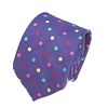 Men's Ties in various patterns spots and stripes 100% polyester (navy red,blue,pink,gold dots)
