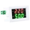 Voltage Frequency Meter, Generator Dual Display LED Digital AC Voltmeter Frequency Meter Testing Tool (White)