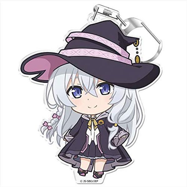 Witch's Journey Puniko! Key Chain (with Stand), Elaina