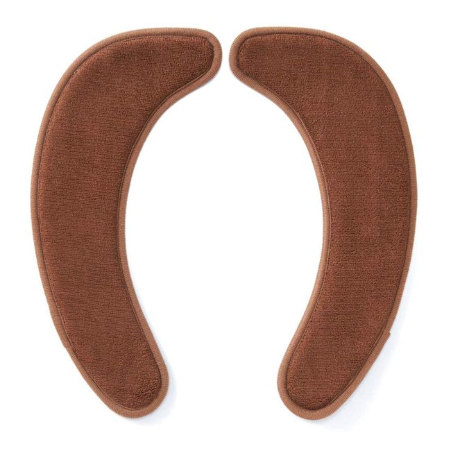 Aimedia Toilet Seat Cushion, Thick, Brown, Warm, Suction Type, Washable, Comfortable, Thick Toilet Seat Cushion, Normal