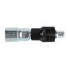 Metal Crank Puller, Silver Black Crank Arm Removal Tool for 14, 15mm Spanner or Adjustable Spanner