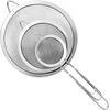 3 Pcs Super Wire Extra Fine Mesh Strainer With Handle Small Medium Large Size