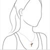 Starborn Hummingbird Pendant in Sterling Silver