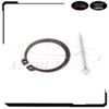 8Pcs Front Steering Kit Inner Tie Rod End Linkage Fit For 2002-2004 Ford E-150