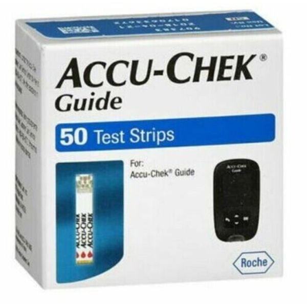 Accu-Chek Guide Glucose Blood Test Strips - 50 Count