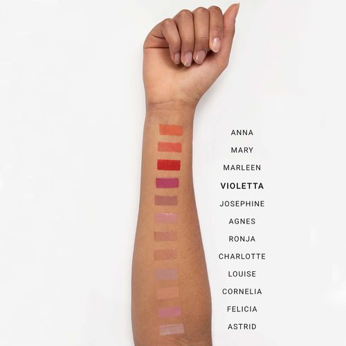 IDUN Minerals Lip Gloss - Soft, Creamy Formula for Velvet Soft, Shiny Pout - Intense Vitamin E Hydration for Dry, Chapped Lips - Non-Sticky, Long Lasting Pigment - 005 Violetta - 0.27 oz