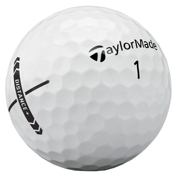 TaylorMade Golf 2025 Distance + White One Dozen