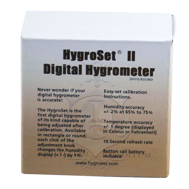 HygroSet II Digital Hygrometer