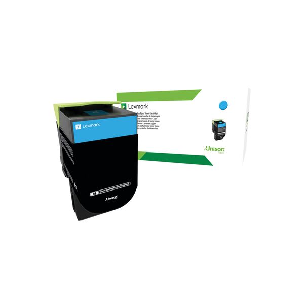 Lexmark 80C2SC0 Standard Capacity Cartridge, cyan