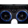 4x Blue Air Conditioner AC Vent Outer Ring Decoration Trims For Chevy 16+ Camaro