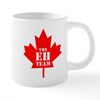 CafePress The Eh Team 20 oz Ceramic Mega Mug