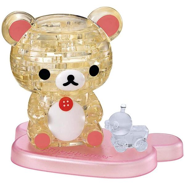 CRYSTAL PUZZLE KORILAKKUMA 37 PIECES 3D PUZZLE TOY KAWAII BEVERLY JAPAN