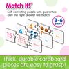 The Learning Journey: Match It! - Numbers - Self-Correcting Number & Counting Puzzles, Multicolor (116432)