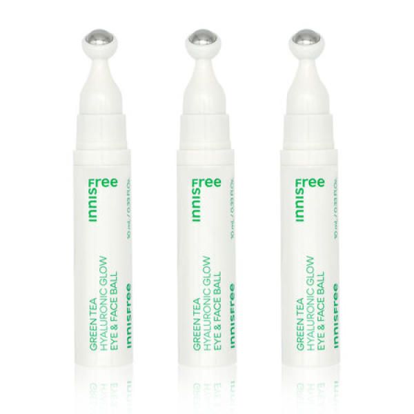 Innisfree Green Tea Seed Eye &amp; Face Ball 10mL 3pcs_MC