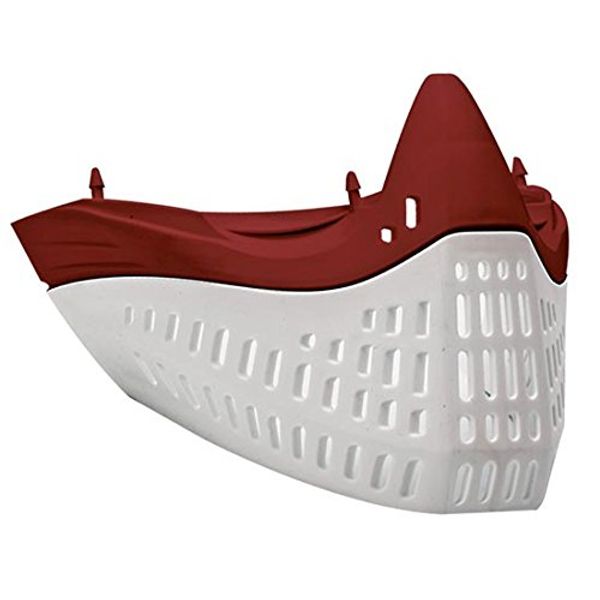 Empire E-Flex Faceplate - Red Nose/White Skirt