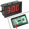 Artudatech 5pcs Dc5-120V 0.56" 2-Wire Digital Display Panel Voltmeter Bolt Tester let
