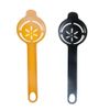 Vctitil 2Pcs Plastic Long Handle Egg Separator Set,Durable Egg Separator Extractor Tool Kitchen Baking Gadget(2pcs)(Yellow)