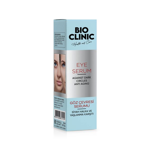 Bio Clinic Siyah Halka Anti-Aging Göz Serumu, 30ml