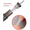 10PCS Disposable Tattoo Cartridge Needles,Tattoo Cartridge Needles Set, Disposable Tattoo Needle, Liner Shader ,PVC Transparent Material,for Tattoo Cartridge Machine Pen (1218RL)