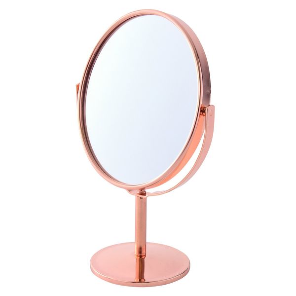 茶谷 Industrial Stand Mirror Pink Gold 864 – 008 