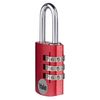 Yale YE3CB/20/121/2/CO Aluminium Combination 20 mm PK2 red