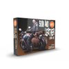 AK Interactive AK11613 Skin and Leather Colours Set 6 x 17 ml