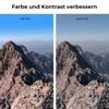 Beschoi Circular Polarising Filter 49 mm CPL Filter with 30x Coating