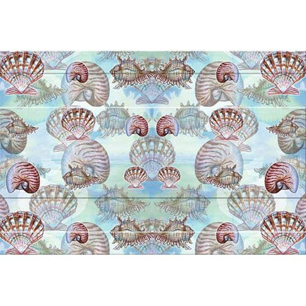 Betsy Drake DM094 Coastal Shells Door Mat, 18" x 26"