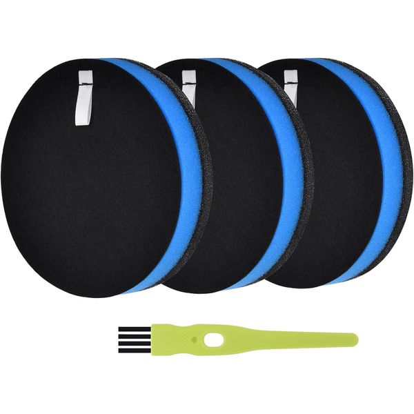 3 Sets Replacement Filter Compatible with Bissell Cleanview Pet Vacuum 2252 2...