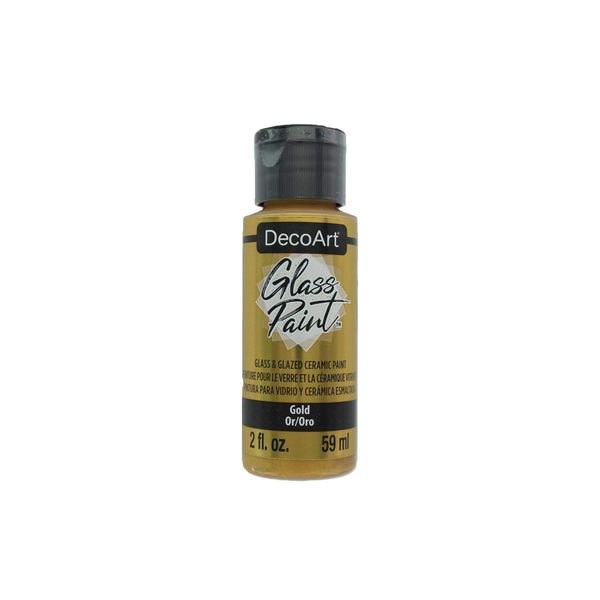 Deco Art DGP26-30 Glasfarbe, 57 ml, goldfarben, gold, Einheitsgröße