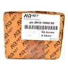 AIRnet 2810 5002 00 Equal Diameter Socket D 50mm / 2" Aluminum Pipe Fitting
