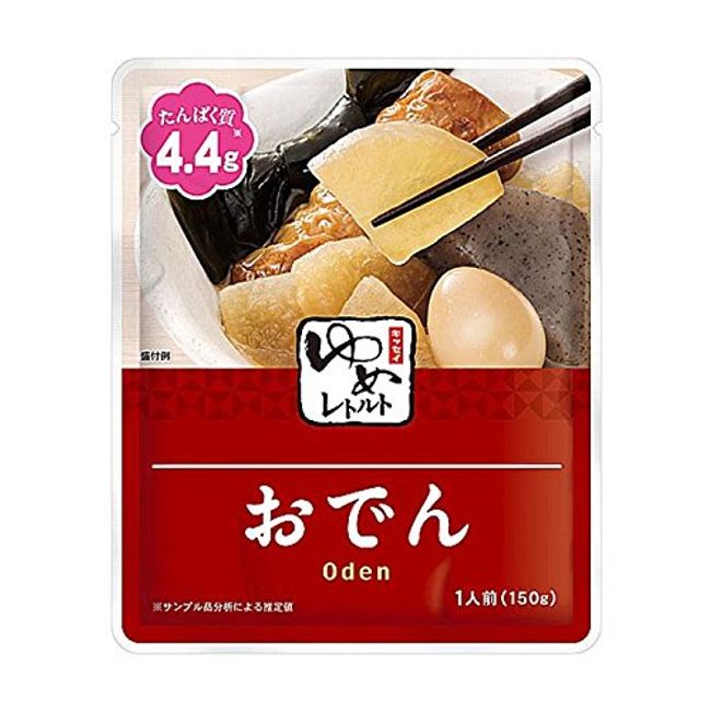 Reduced Salt Foods Kissey Yume Series Oden Retort, 5.3 oz (150 g) x 2 Bag Set, Considerate Salt, Protein, Phosphorus and Potassium