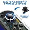 Replacement & Repair Tool Kit for Nintendo Switch,/Switch OLED/Joy-Con/Switch Lite Controller, Include 2PCS Joysticks and Tri-Wing & Cross Screwdriver Repair Tools