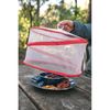 24 Piece Camping Enamel Dinnerware Set Durable Tableware Outdoor Activities New
