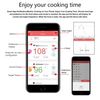 Wireless Bluetooth Meat Thermometer with 6 Temperature Probes for Grilling Blue