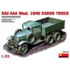 Miniart 1:35 Scale GAZ-AAA Mod 1940 Cargo Truck Plastic Model Kit