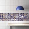 WALPLUS WT1005 Tile Stickers, Multi-Colour
