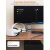 Oculus Link Cable, CableCreation Quest 2 Link Compatible, 5M, USB-C to USB-C Cable, 5 Gbps Data Transfer, Compatible with iPhone 15, iPhone 15Pro, Max, Steam VR/VR Headset, Gaming PC, 5M