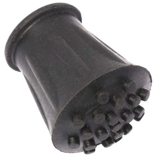 Thick Black Rubber Ferrule 16mm Walking Stick End