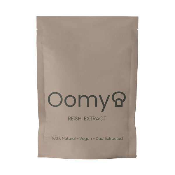 Oomy Reishi Mushroom Extract - for Sleep, Stress & Immune Support - 100% Vegan & Non GMO - 30 Servings